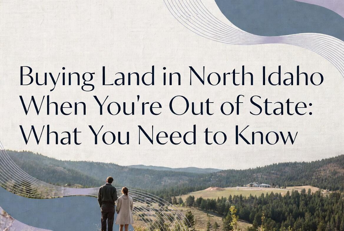 Buying Land in North Idaho When You're Out of State: What You Need to Know